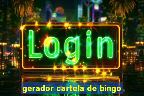 gerador cartela de bingo